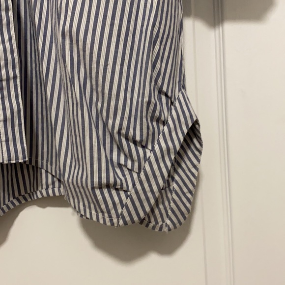 Kenar striped button-down blouse (WORN ONCE) - Picture 2 of 7